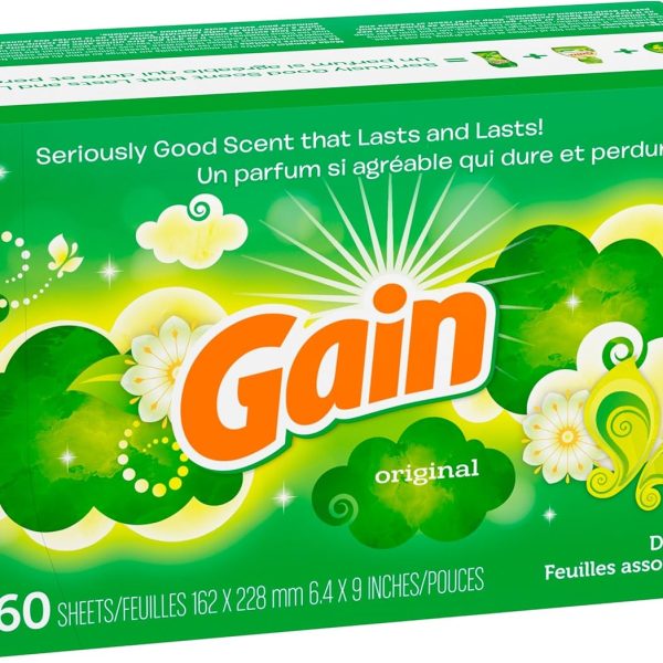 Gain Dryer Sheets - Original - 160 ct