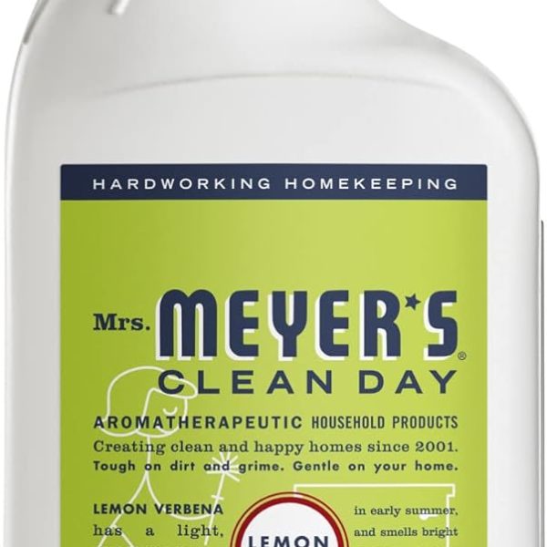 MRS. MEYER'S CLEAN DAY Liquid Toilet Bowl Cleaner, Stain Removing, Lemon Verbena, 24 oz