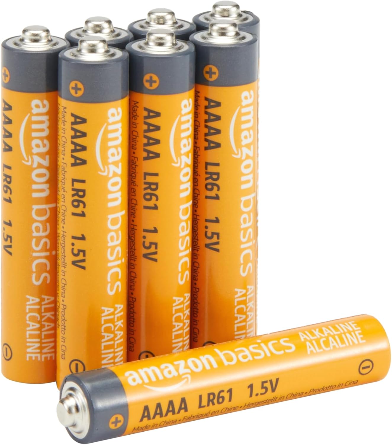 29 Amazon Basics 8-Pack AAAA Alkaline High-Performance Batteries, 1.5 Volt, 3-Year Shelf Life - Image 1
