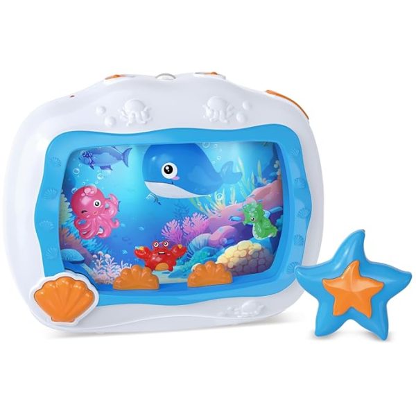 Baby Sleep Soother Musical Toy, Sound Machine with Light & Soothing Sounds, Infant Crib Mobile Hanging & Car Travel Toy, Sensory Dream Soother for Newborns 0-3 Years