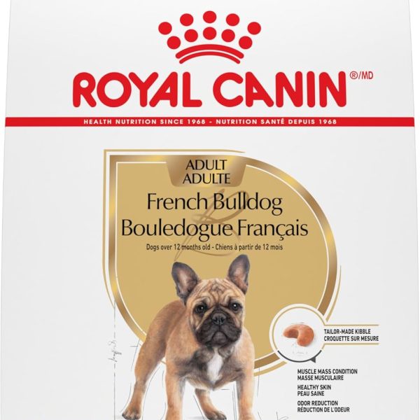 Royal Canin Breed Health Nutrition French Bulldog Adult Dry Dog Food, 6 lb Bag