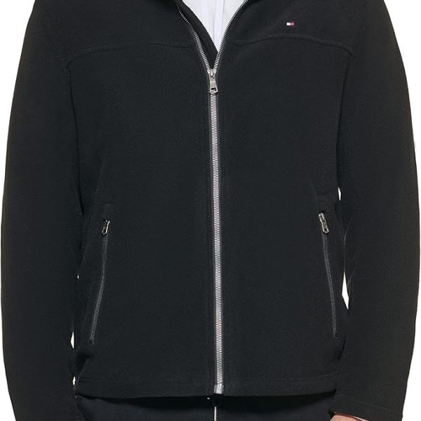 Tommy Hilfiger Men's Classic Zip Front Polar Fleece Jacket