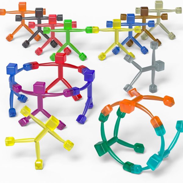 15PCS Magnetic Figures Toys for Kids, Fidget Travel Toy for Boys & Girls Ages 3+ Year Old, Magnet Figure for Toddlers, Christmas Stocking Stuffers and Easter Gifts for Kid & Adults