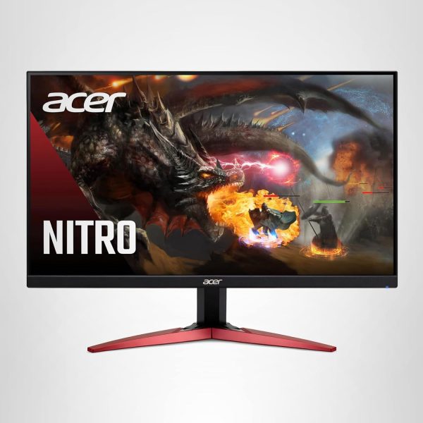 Acer Nitro KG241Y Sbiip 23.8” Full HD (1920 x 1080) VA Gaming Monitor | AMD FreeSync Premium Technology | 165Hz Refresh Rate | 1ms (VRB) | ZeroFrame Design | 1 x Display Port 1.2 & 2 x HDMI 2.0,Black