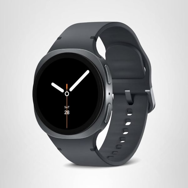 Samsung Galaxy Watch 8 (2025) 40mm Bluetooth Smartwatch, Cushion Design, Fitness Tracker, Sleep Coaching, Running Coach, Energy Score, Heart Rate Tracking, Graphite [US Version, 2 Yr Warranty]