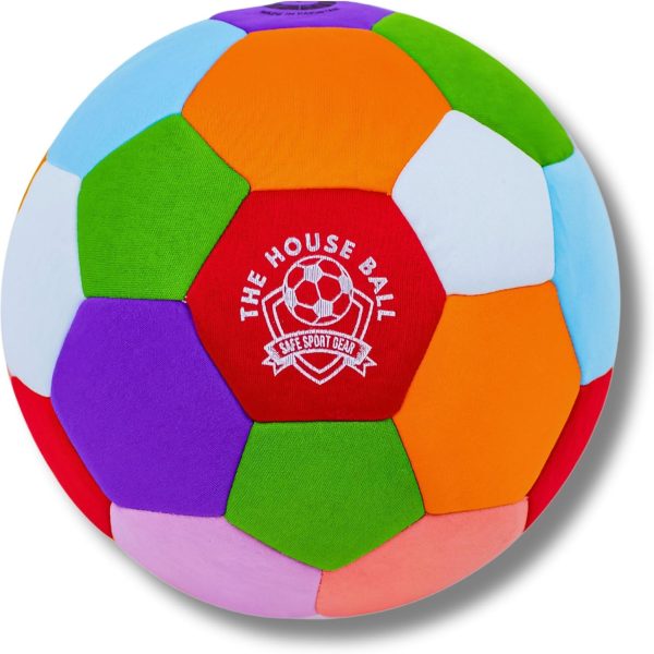 The House Ball - The Original Soft and Safe Indoor Soccer Ball Size 4 Created for Inside Your Home and Yard - Fun Soccer Gift - Perfect Kids Soccer Ball