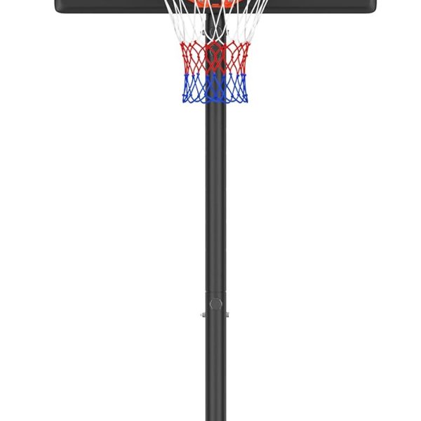 Basketball Hoop Outdoor 10ft Adjustable, Portable Basketball Hoop Goal System for Kids Youth and Adults in Backyard/Driveway/Indoor, 44 Inch Shatterproof Backboard and Larger Base