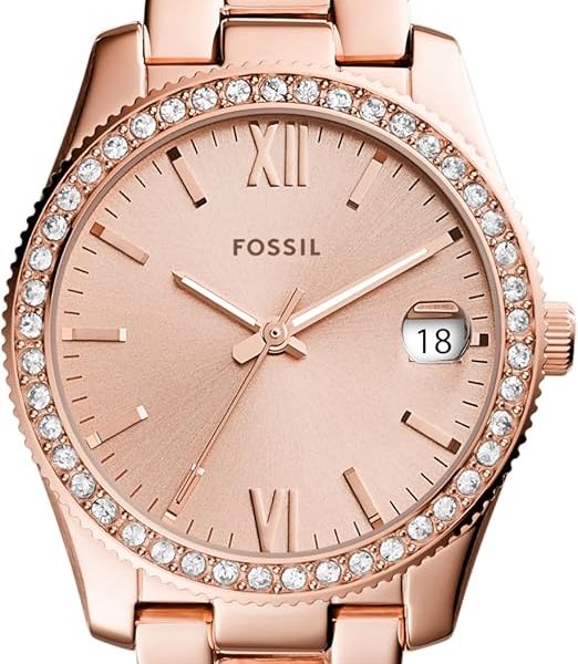 Fossil Women's Scarlette Mini Quartz Stainless Steel Three-Hand Watch