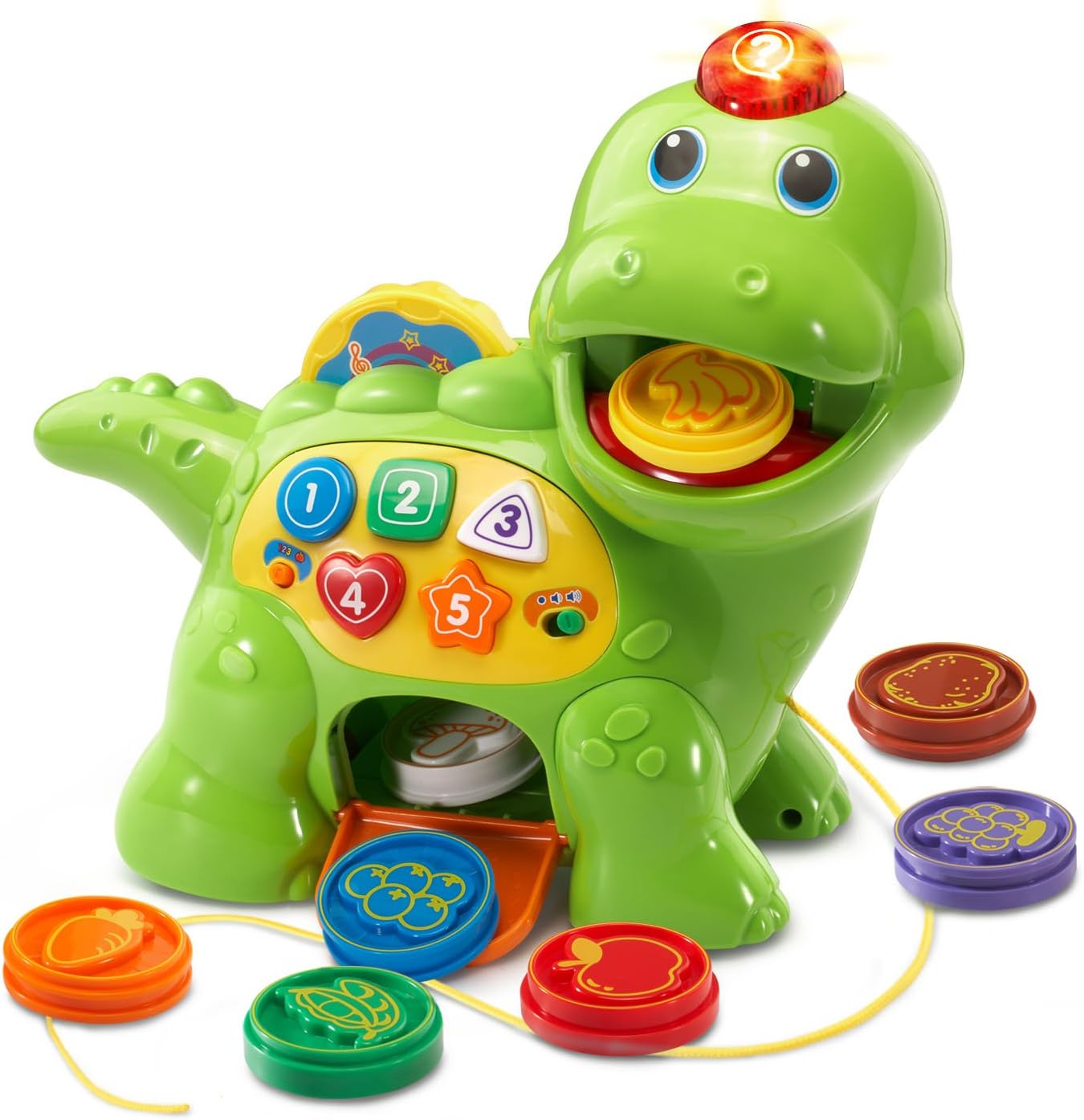 Tn29 VTech Chomp and Count Dino, Green - Image 1