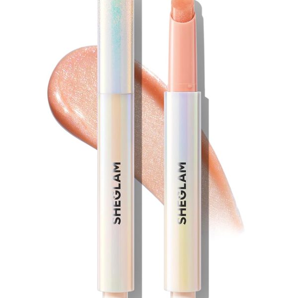 SHEGLAM Pout-Perfect Moisturizing Solid Lip Gloss Shimmer Lip Plumper - Sugar Crystal