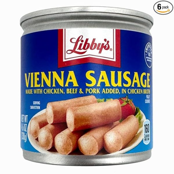 Libby's Vienna Sausages, 4.6 oz. (Pack of 6)