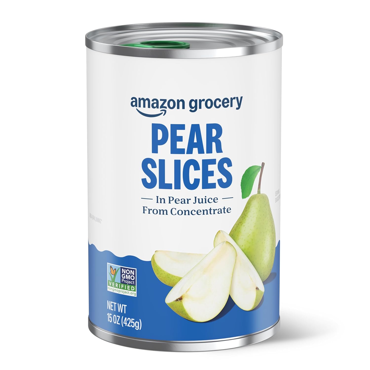 71kUNyXagYL._SL1500_ Amazon Grocery, Pear Slices, 15 Oz (Previously Amazon Fresh, Packaging May Vary) - Image 1
