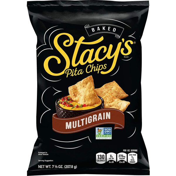 Stacy's Pita Chips, Multigrain, 7.33 Ounce (Pack of 12)